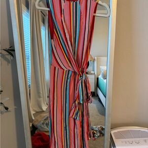 Alice + Olivia Colorful Asymmetrical Dress